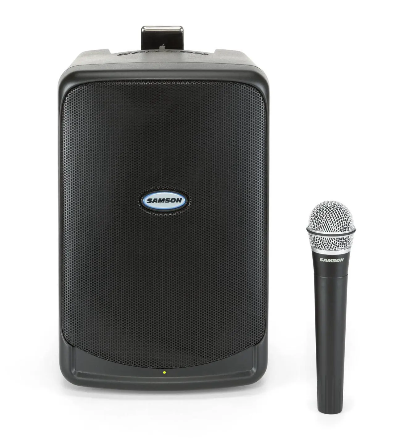 Alt view image 7 of 10 - Samson XP40iw Portable PA System w/ Microphone