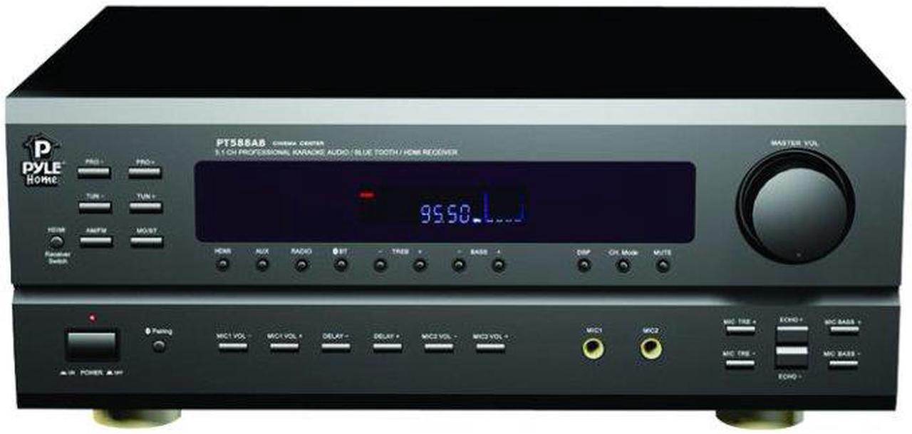 Alt view image 6 of 11 - New Pyle Pt588ab 5.1 Ch Home Theater Am Fm Receiver & Amplifier W/ Bluetooth