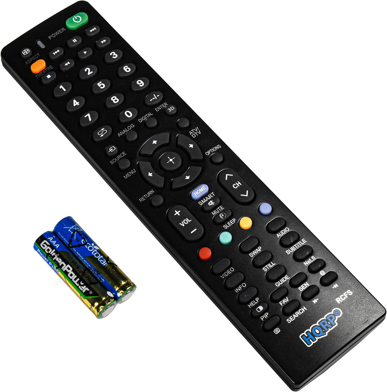 52d Remote HQRP Remote Control Compatible with Sony KDL-52XBR6 KDL-52XBR7 KDL ...