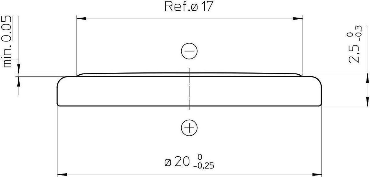Alt view image 2 of 3 - HQRP 3-Pack Battery for Acura TSX 2004 / 2005 / 2006 / 2007 / 2008 Key Fob + HQRP Coaster