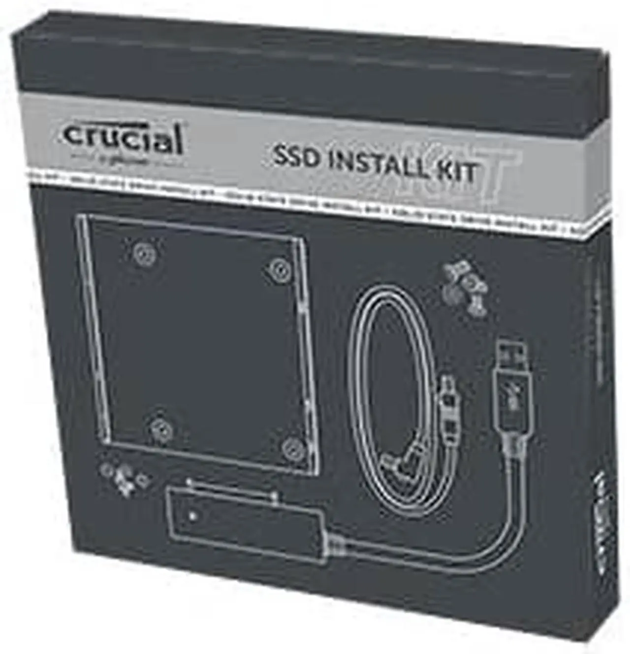 Alt view image 11 of 18 - Desktop Install Kit  2.5" Ssd