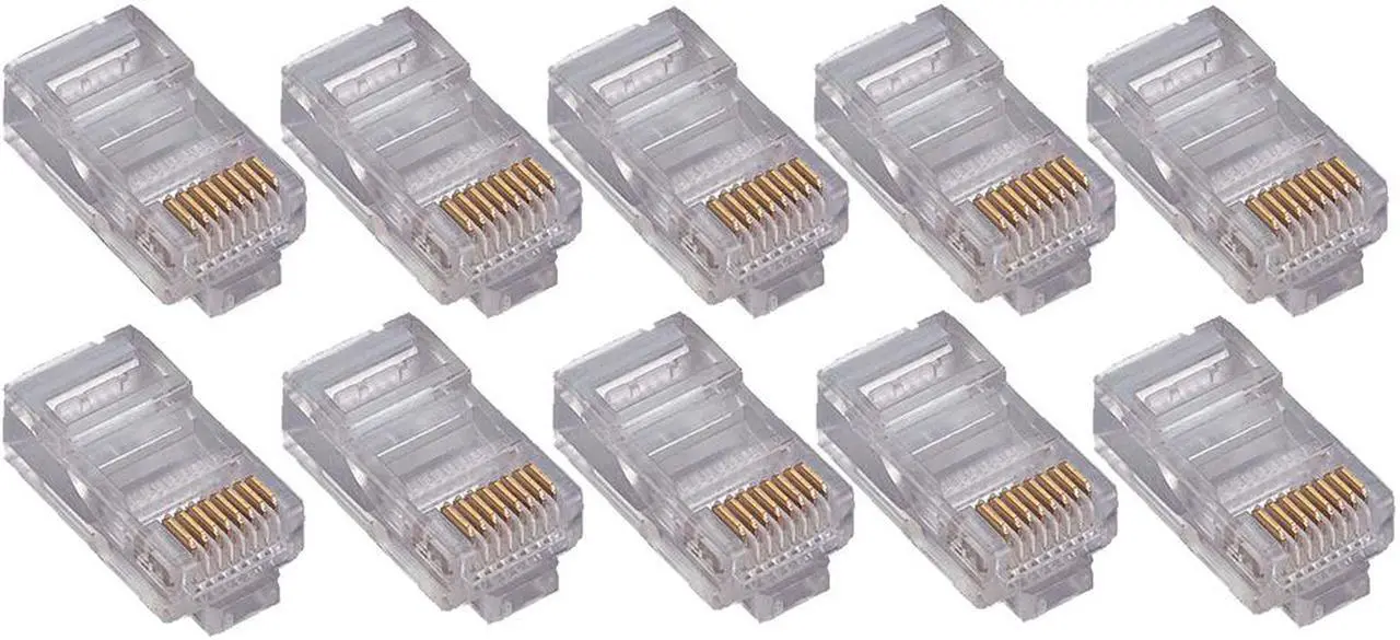 Alt view image 2 of 4 - 50PK CAT5E RJ45 MODULAR PLUG
