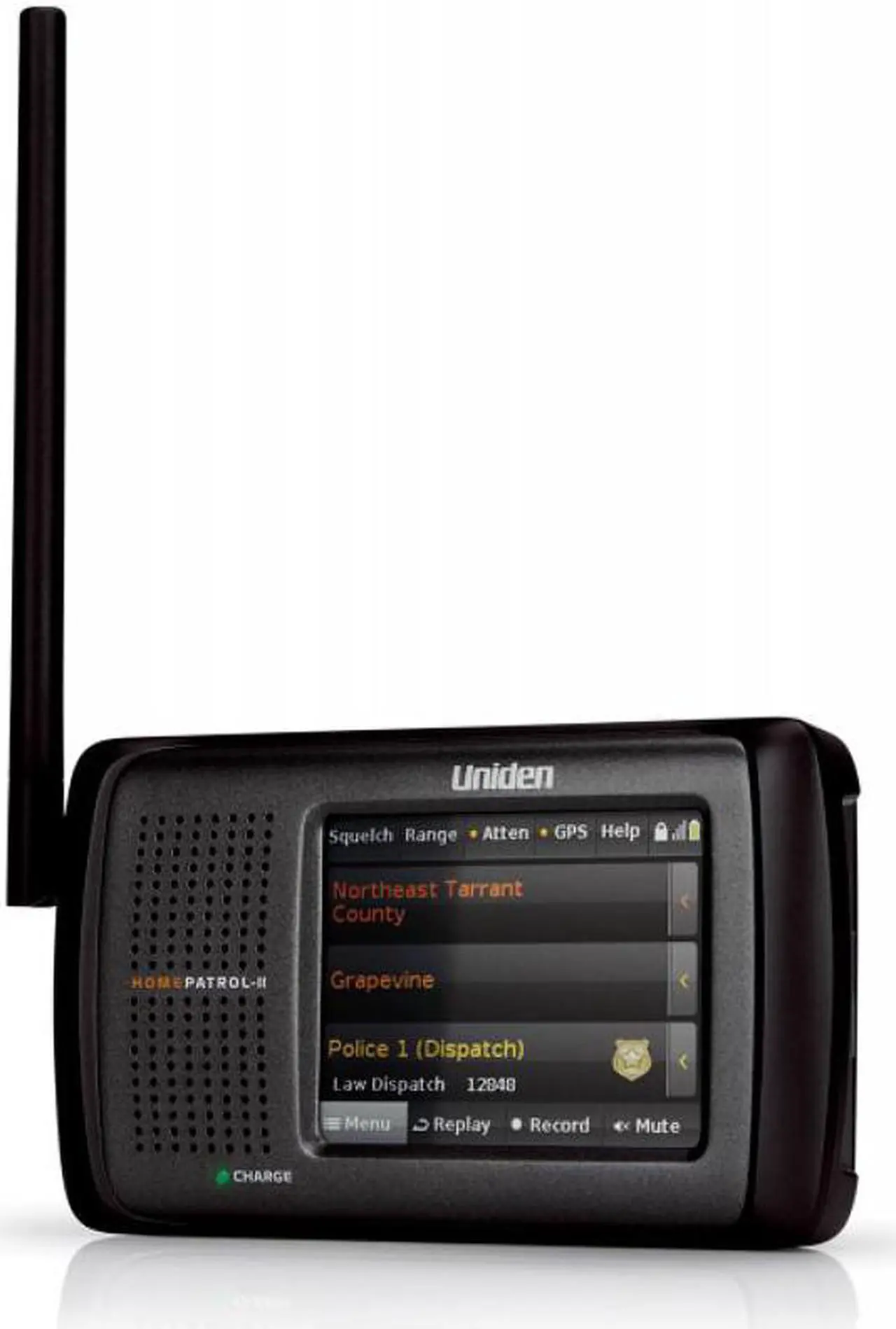 Alt view image 12 of 15 - Uniden Homepatrol-2 Color Touchscreen Scanner w/ 4 GB MicroSD Card
