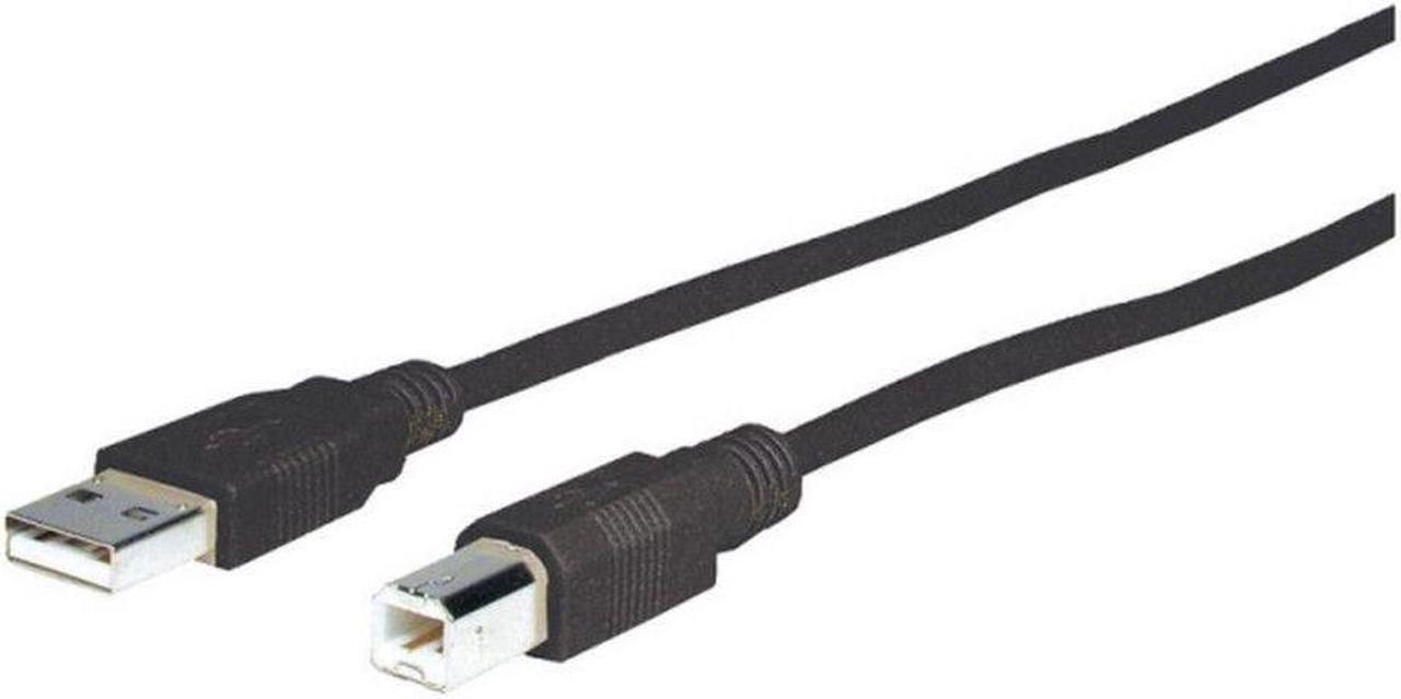 Alt view image 2 of 4 - Comprehensive USB2-AA-15ST Comprehensive USB 2.0 A to A Cable 15ft - USB for Printer, Scanner, Keyboard/Mouse, Camera - 15 ft - 1 x Type A Male USB - 1 x Type A Male USB - Shielding - Black