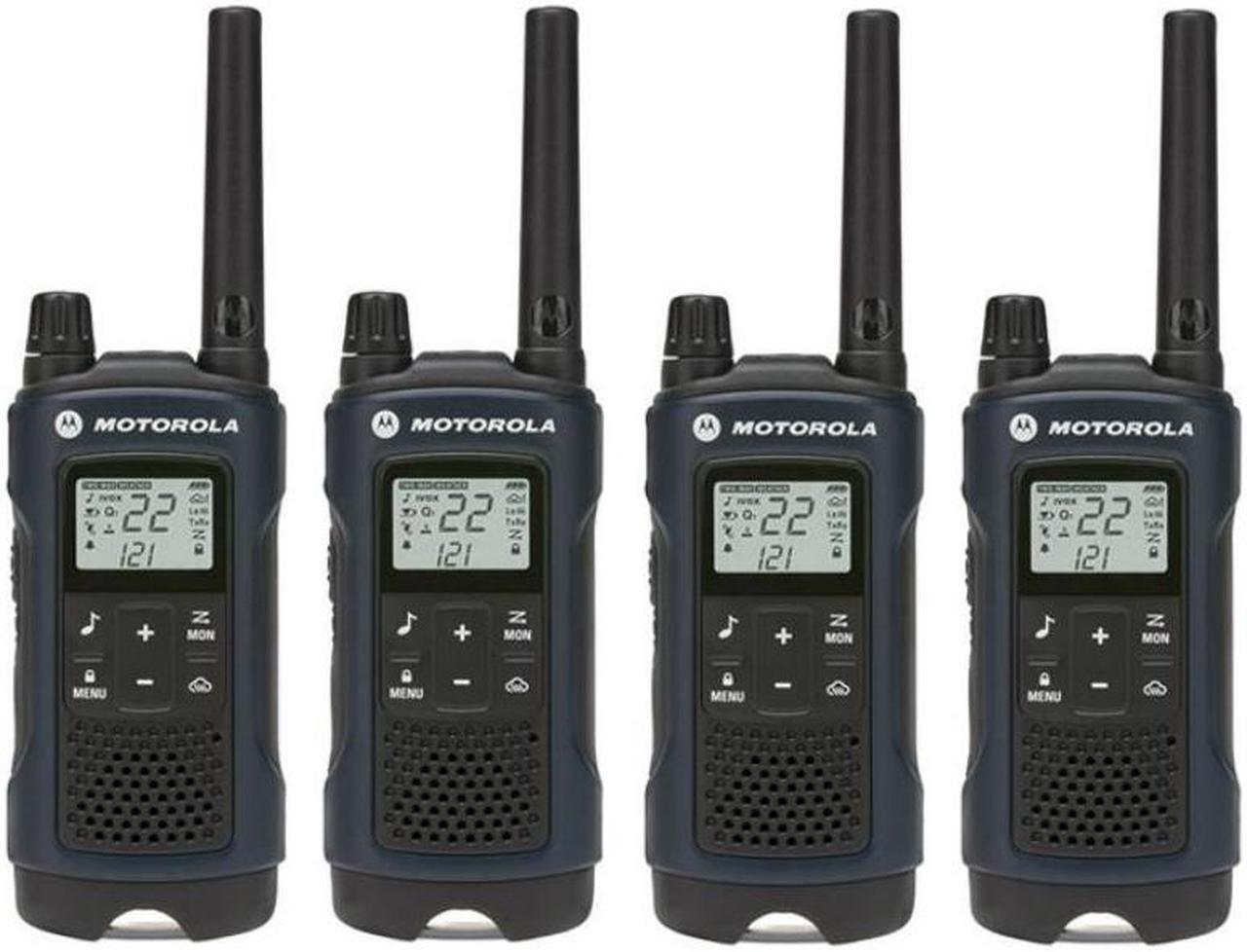 Main image of Motorola Talkabout T460 22 Channel 35 Mile Backlit Display NOAA 2-Way Radio 4-Pk