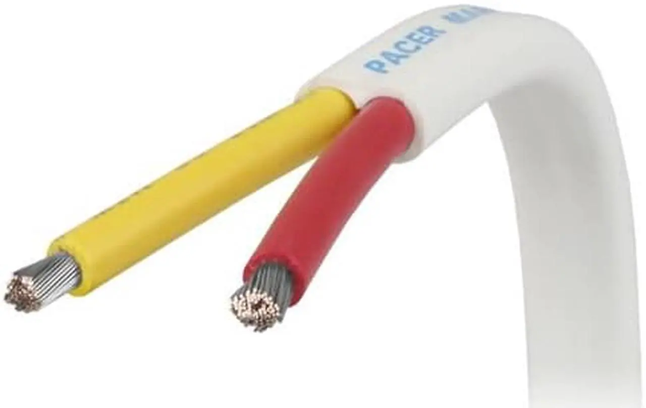 Ancor Safety Duplex Cable - 18/2 AWG - Red/Yellow - Flat - 250'