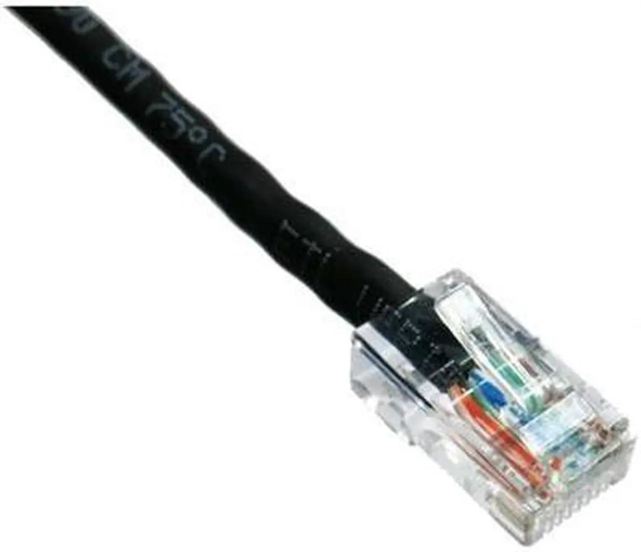Alt view image 4 of 4 - Axiom AXG96521 Patch Cable - Rj-45 (M) To Rj-45 (M) - 6 Ft - Utp - Cat 5E - Black