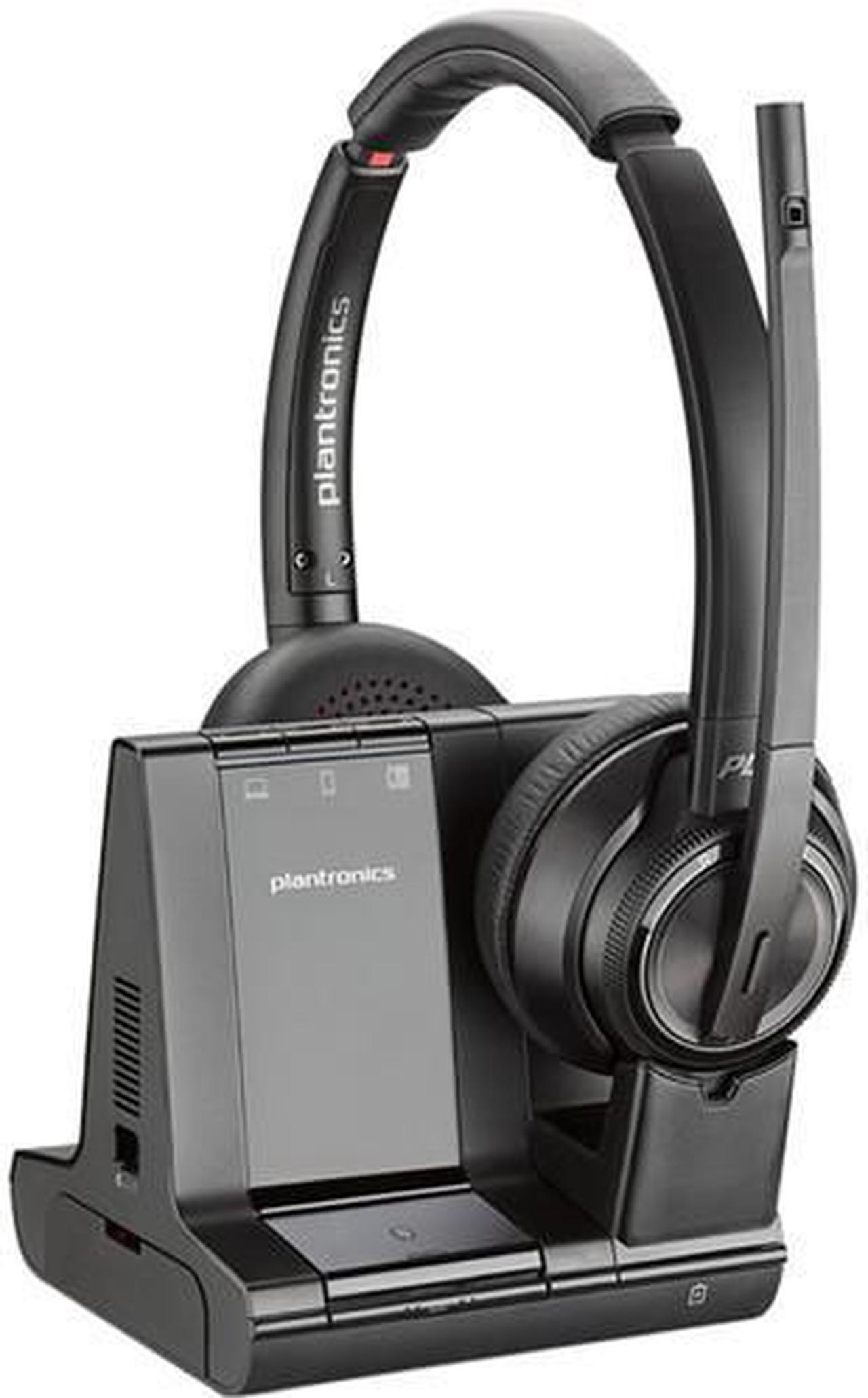 Alt view image 3 of 7 - Plantronics Savi W8220M Binaural Wireless Headset 207326-01