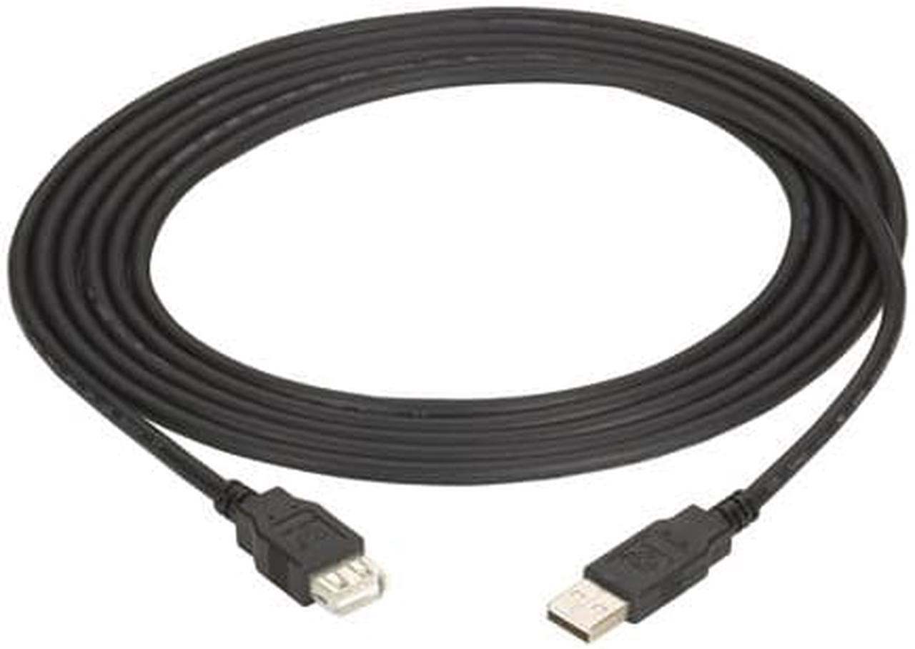 Alt view image 7 of 8 - BLACK BOX USB05E-0006 USB 2.0 EXT CBL TYPE-A M/TYPE-A F BK 6FT