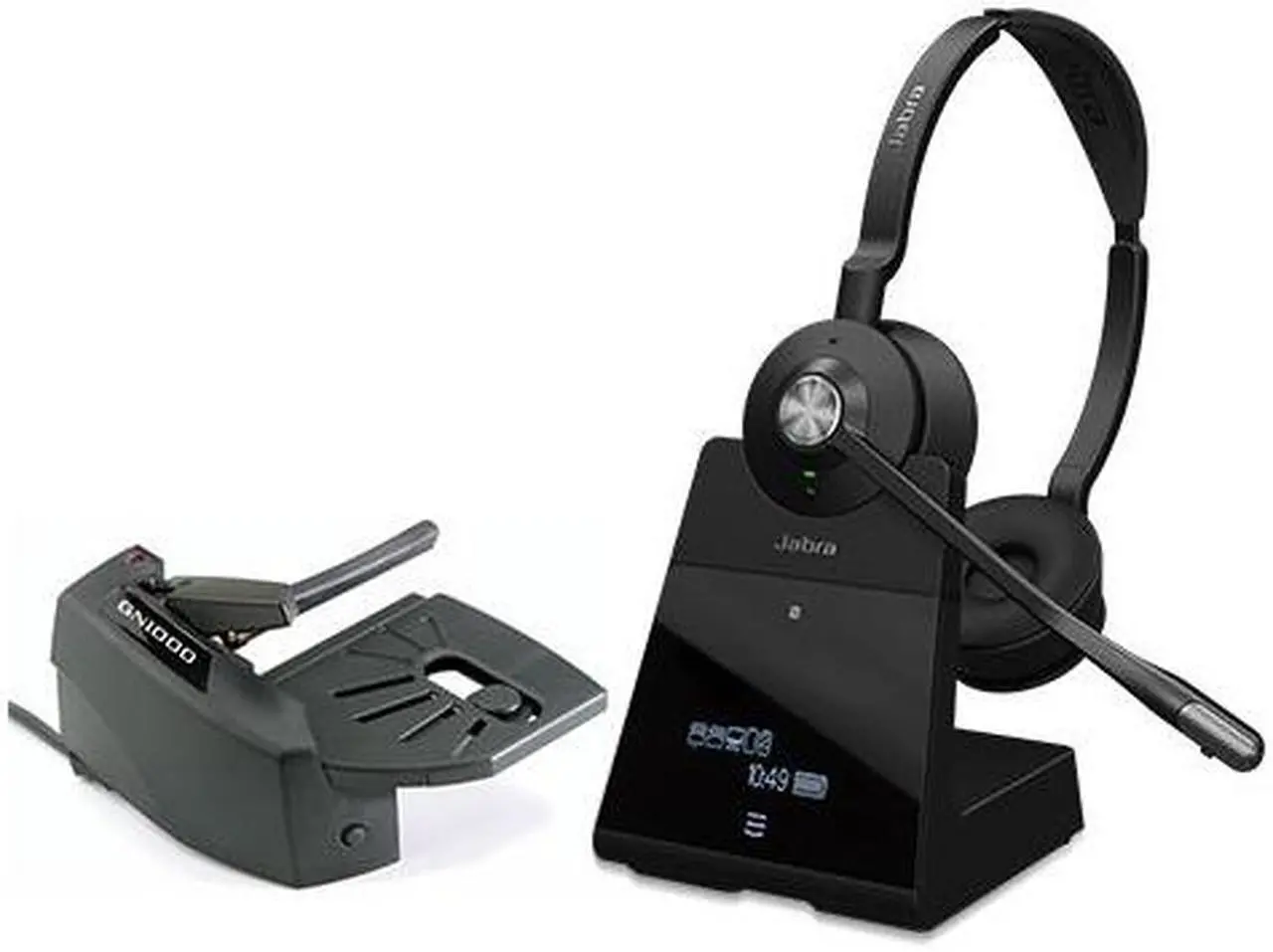Main image of Jabra Engage 75 Stereo Headset Connects to Laptop/Computers w/ GN1000 Headset Lifter