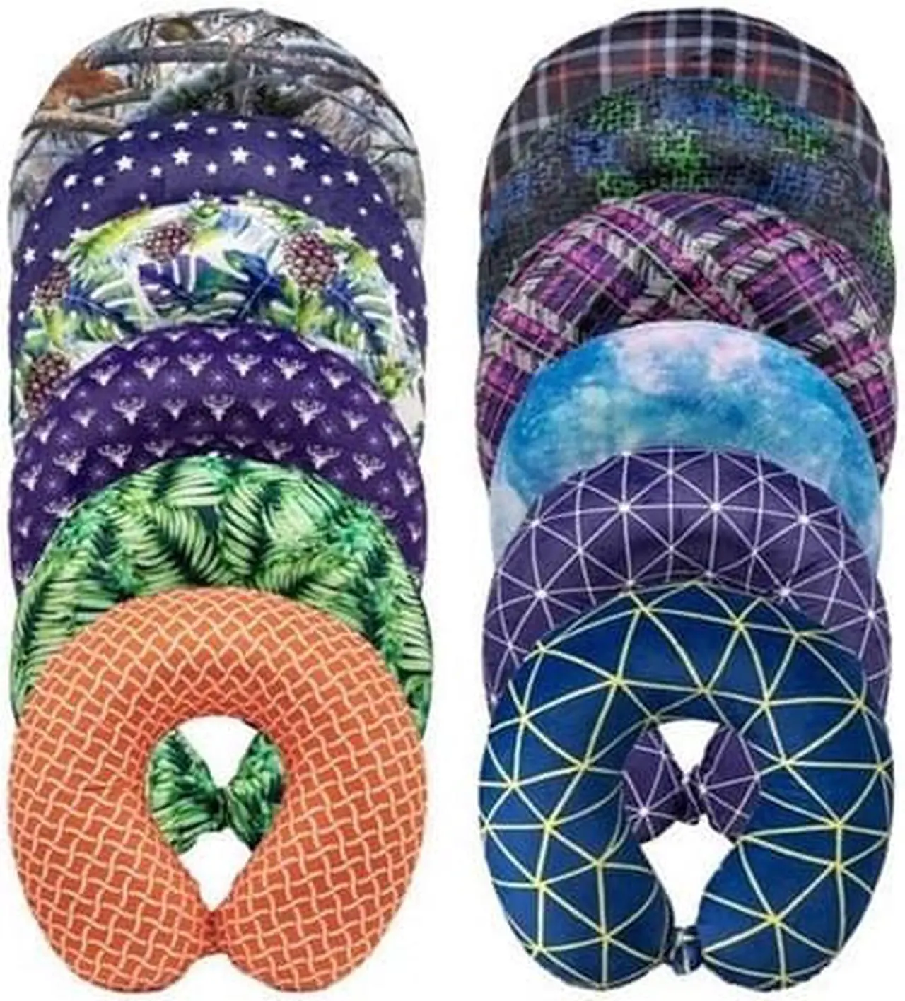 Main image of BLACKCANYON OUTFITTERS R RP70ASST BCO PRINT MEMORY FOAM NECK PILLOW ASST