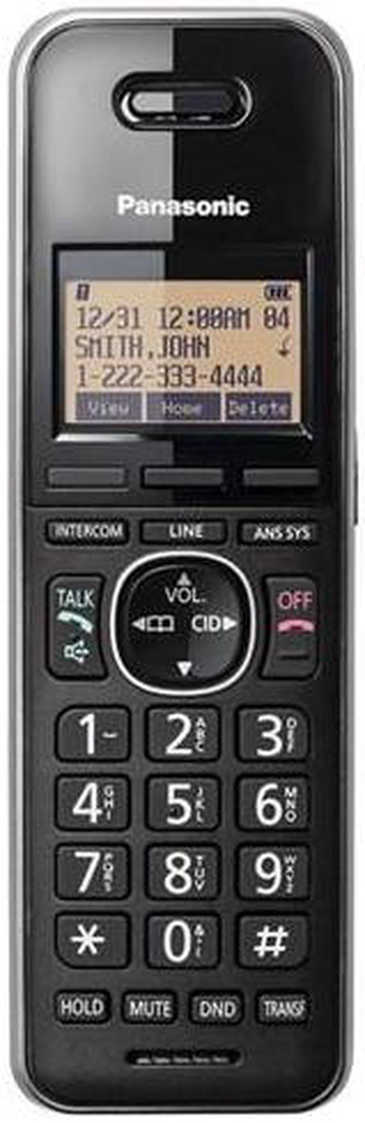Alt view image 9 of 9 - Panasonic Consumer KX-TGWA41B Cordless Accessory Handset for KX-TGW420