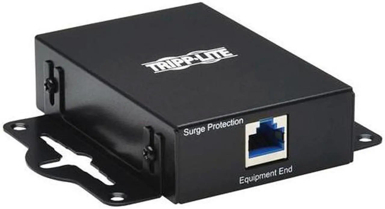 Alt view image 3 of 5 - Tripp Lite 10Gbps Cat6a/8 Metal Case In-Line Network Surge Protector B110SP10G