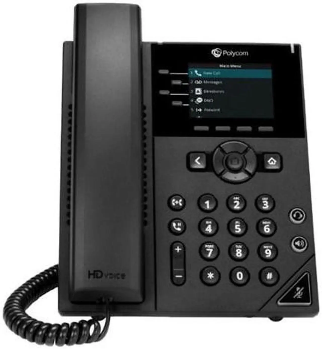 Alt view image 8 of 9 - Polycom VVX350 2200-48830-025-R IP Phone
