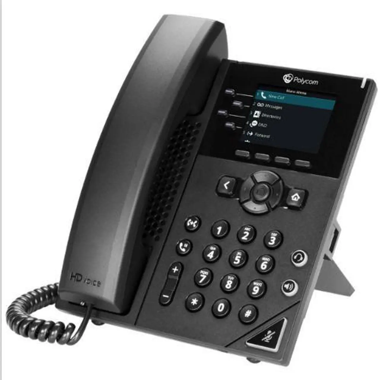 Alt view image 9 of 9 - Polycom VVX350 2200-48830-025-R IP Phone