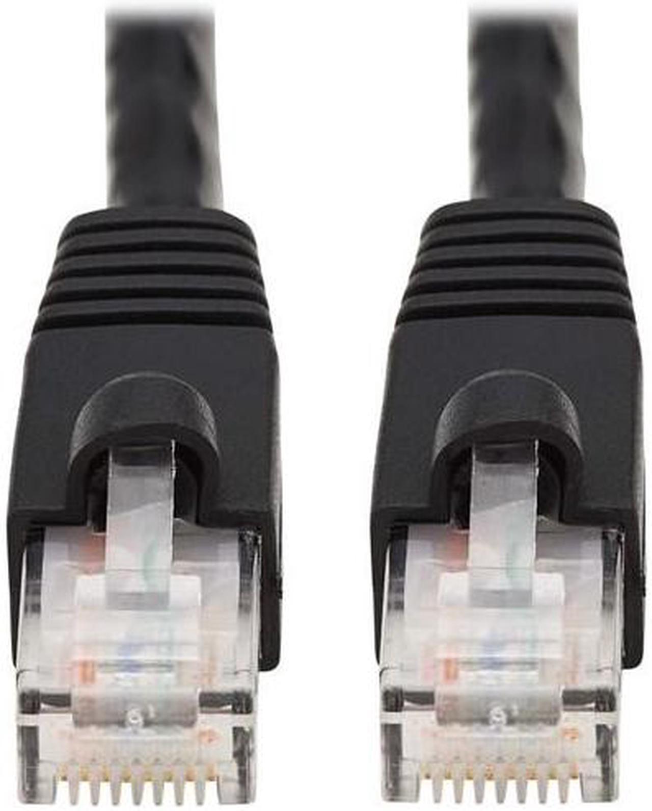 Alt view image 16 of 20 - TRIPP LITE N261-020-BK 20 ft. Cat 6A Black Augmented Cat6 (Cat6a) Snagless 10G Certified Patch Cable, (RJ45 M/M) - Black