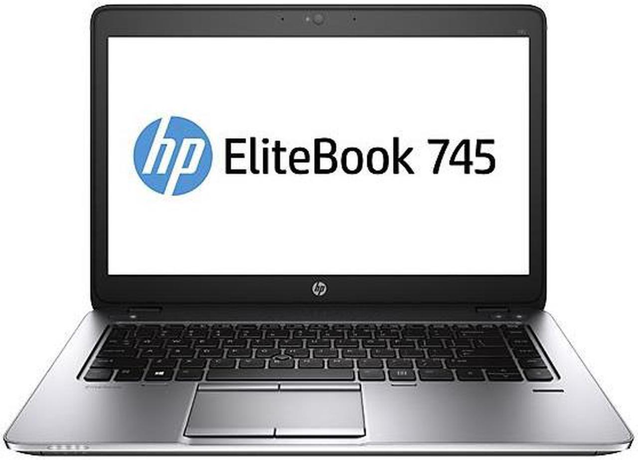 Alt view image 9 of 15 - HP EliteBook 745 G1 14" Notebook PC - AMD A6-7050B 2.20GHz 4GB Memory 500GB HDD AMD Radeon R4 Graphics Windows 7/8.1 Pro 64-bit - J5P46UT#ABA
