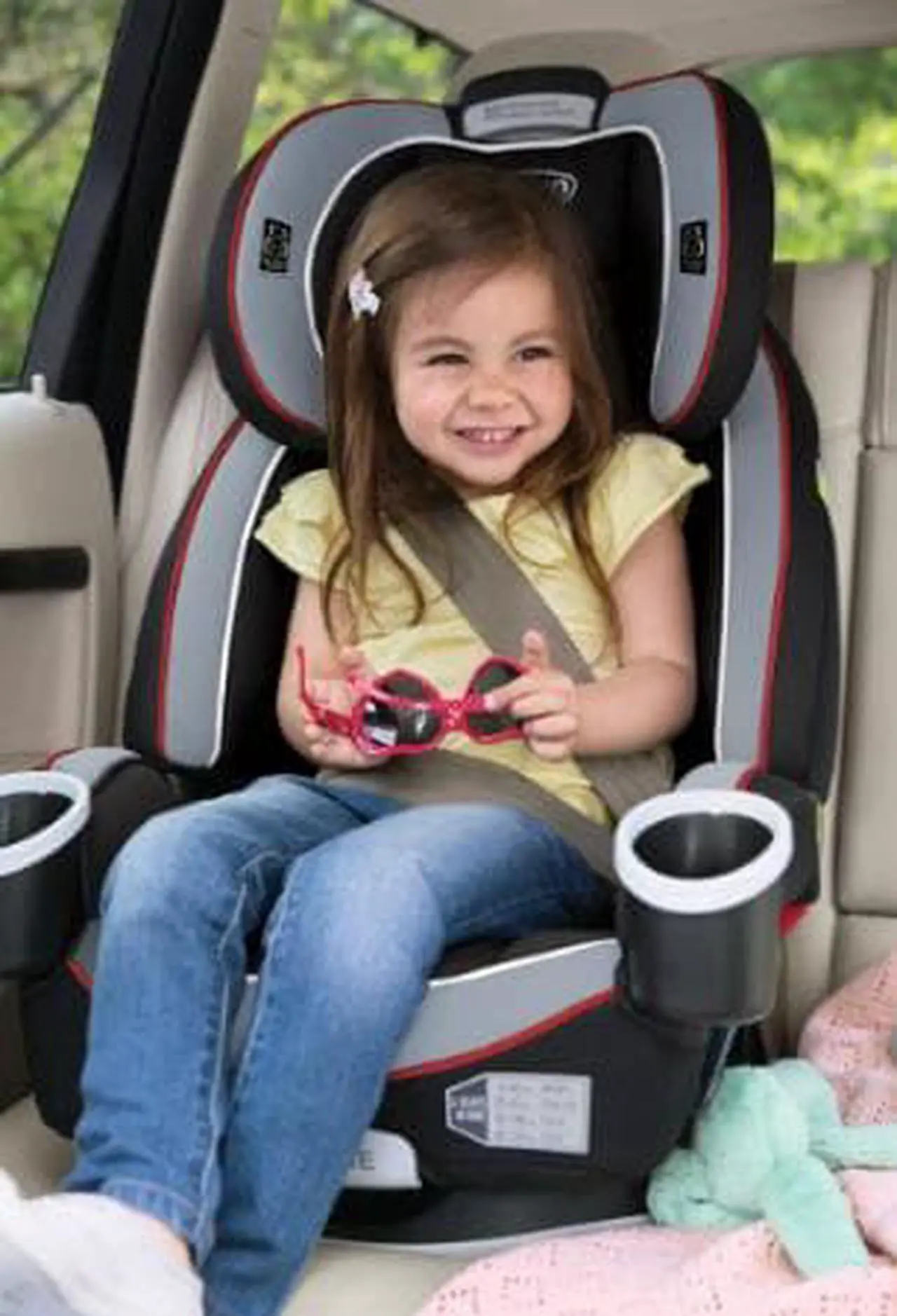 Alt view image 2 of 10 - Graco 4Ever All in One Car Seat Cougar All in 1 Car Seat