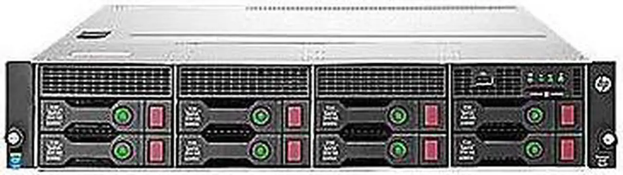 Main image of HP ProLiant DL80 G9 Rack Server System Intel Xeon E5-2620 v4 2.10 GHz 8GB No Hard Drive 840616-S01
