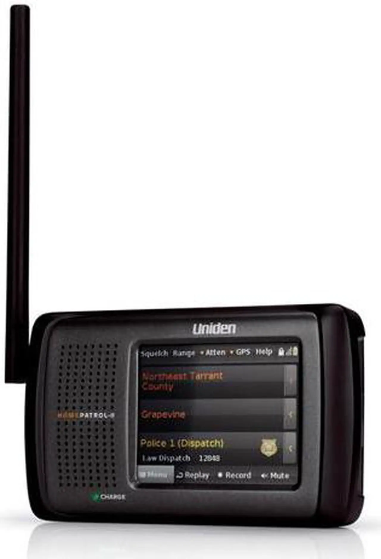 Main image of Uniden Homepatrol-2 Color Touchscreen Scanner w/ 4 GB MicroSD Card