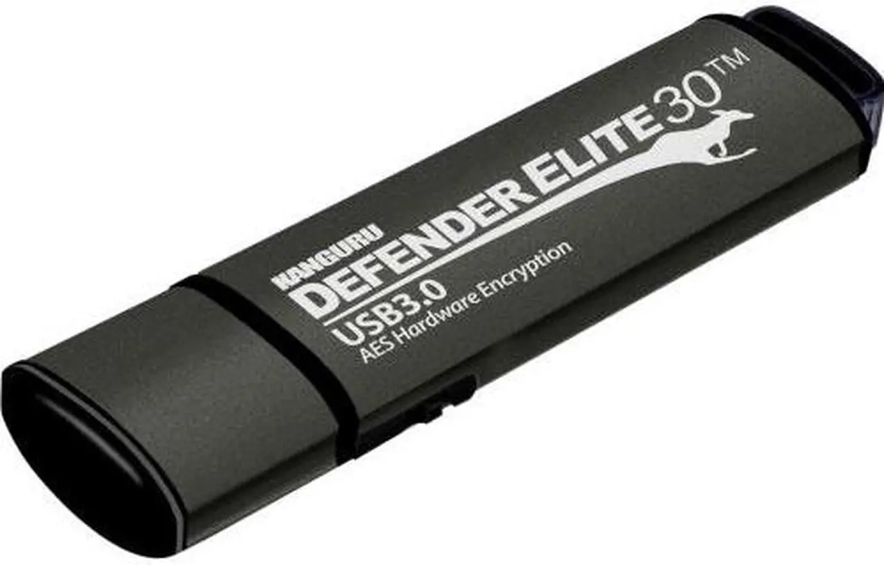 Alt view image 7 of 14 - Kanguru Defender Elite Encrypted Flash Drive