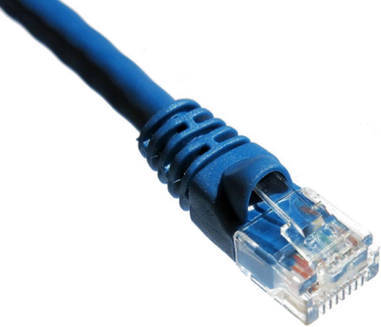 Main image of Axion C5EMB-B10-AX Axiom 10FT CAT5E 350mhz Patch Cable - Category 5e for Network Device - Patch Cable - 10 ft - 1 x - 1 x - Gold-plated Contacts - Blue