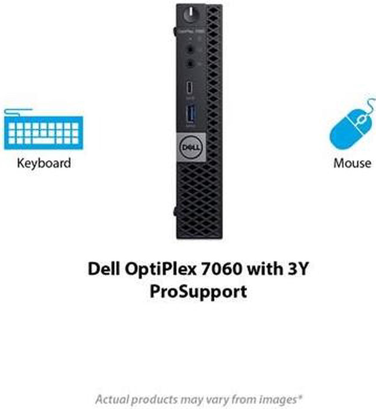 Alt view image 11 of 13 - Dell OptiPlex 7060 Micro Form Factor Desktop Computer - Intel Core i5-8500T (2.10 GHz), 8 GB DDR4 Memory, 256 GB SSD, Windows 10 Pro
