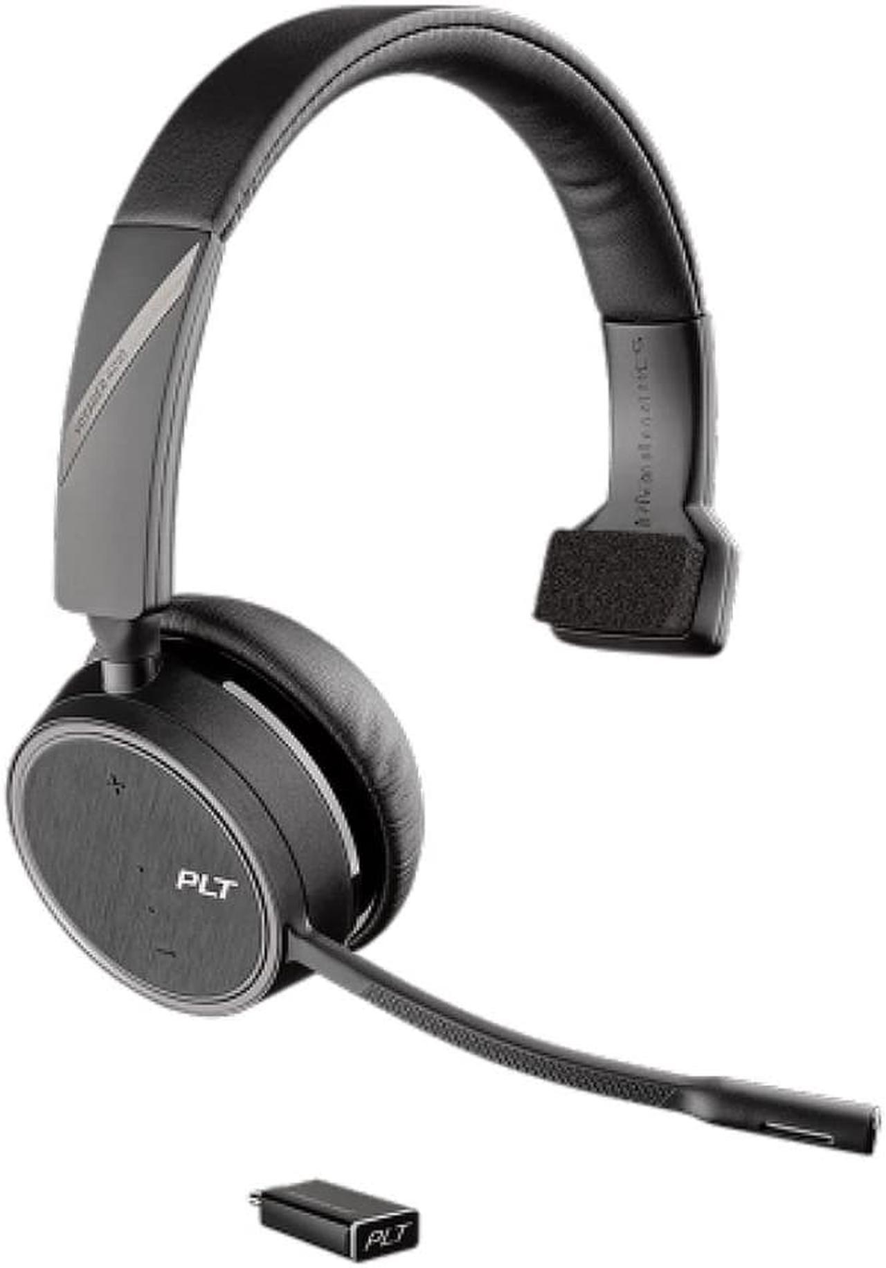 Alt view image 4 of 5 - Plantronics Voyager 4210 UC USB-C Mono Bluetooth Headset  w/On-Call Indicator