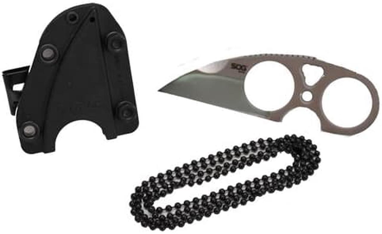 Alt view image 6 of 10 - SOG Snarl Fixed Blade Knife JB01K-CP