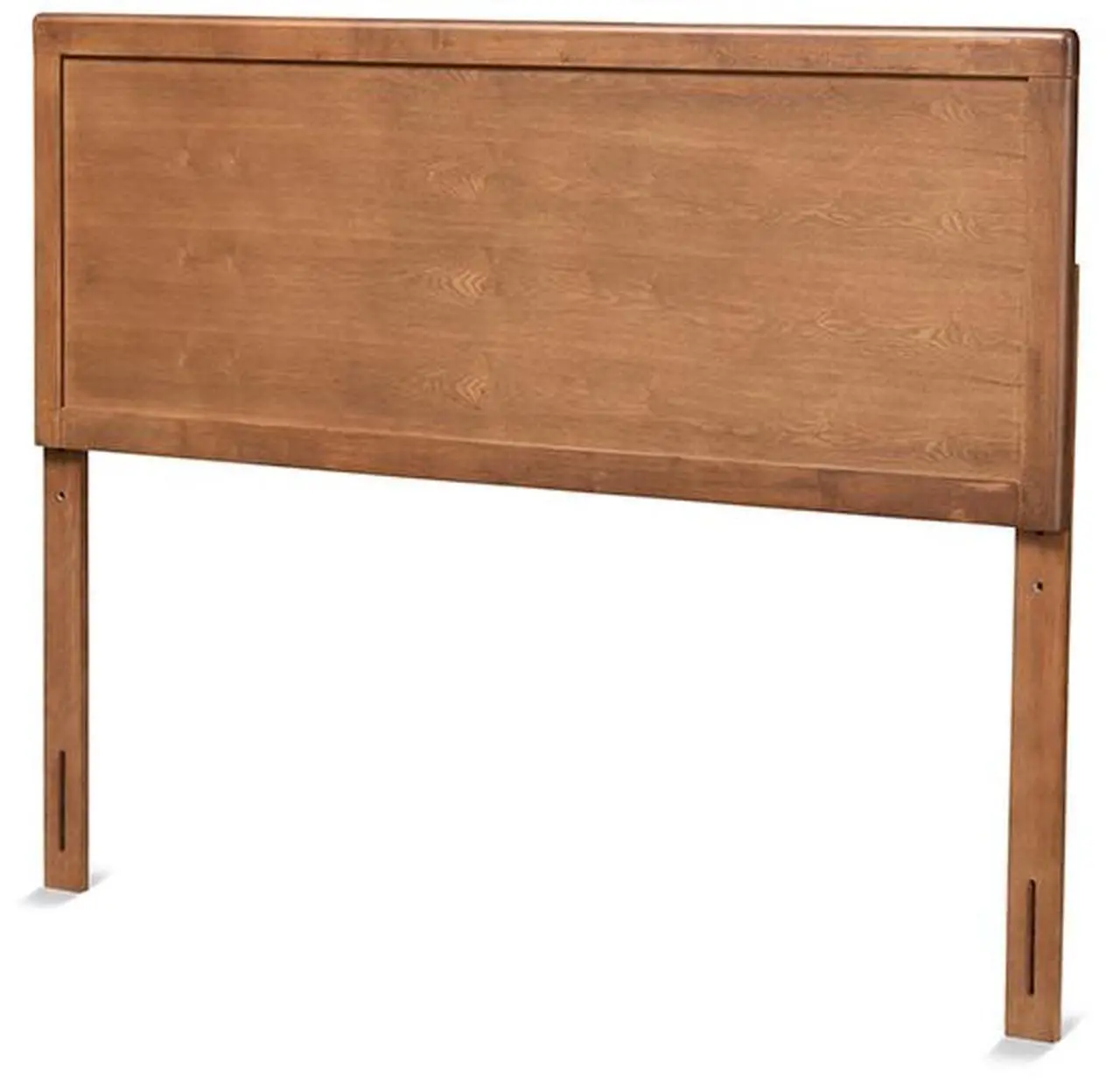 Main image of Baxton Studio Alan Modern and Contemporary Transitional Ash Walnut Finished Wood King Size Headboard