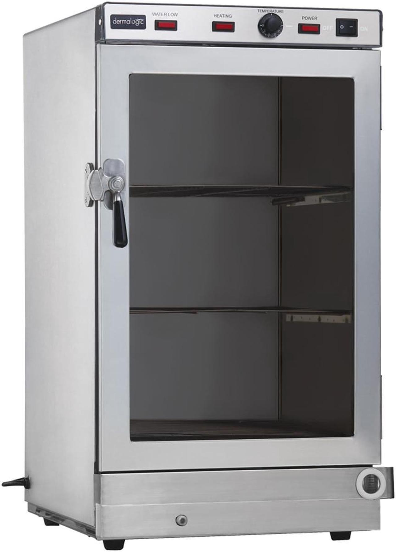 Main image of Dermalogic Towel Steamer 121, Stainless Steel Finish Modern Design Towel Warmer for Massage Beauty Center Barber Nail Salon Spa Furniture Equipment