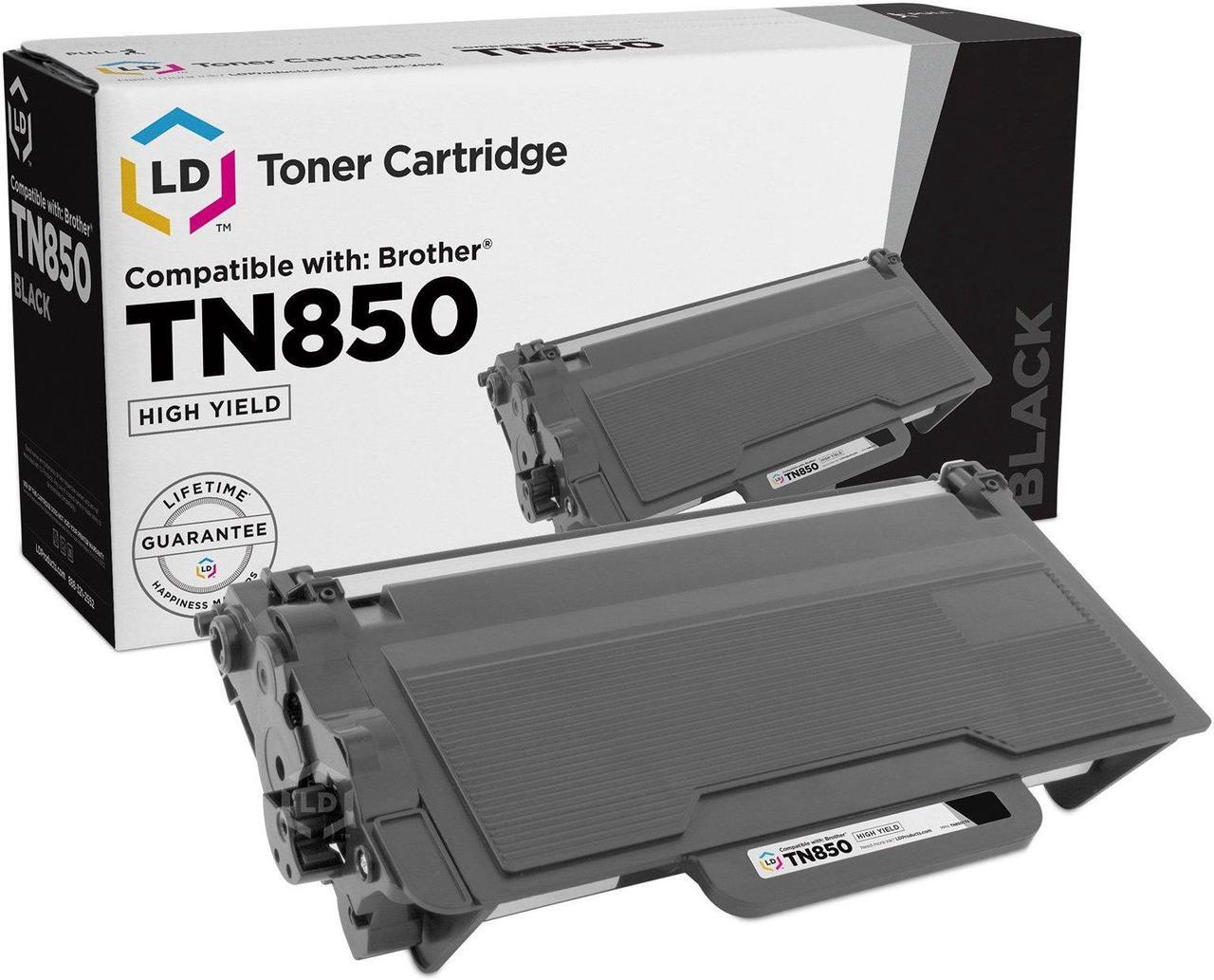 Main image of LD Products Compatible Toner Cartridge Replacement for Brother TN850 TN 850 TN-850 High Yield (Black, 1-Pack) for use in DCP-L5500DN DCP-L5600DN DCP-L5650DN DCP-L6600DW HL-L5000D, HL-L5100DN
