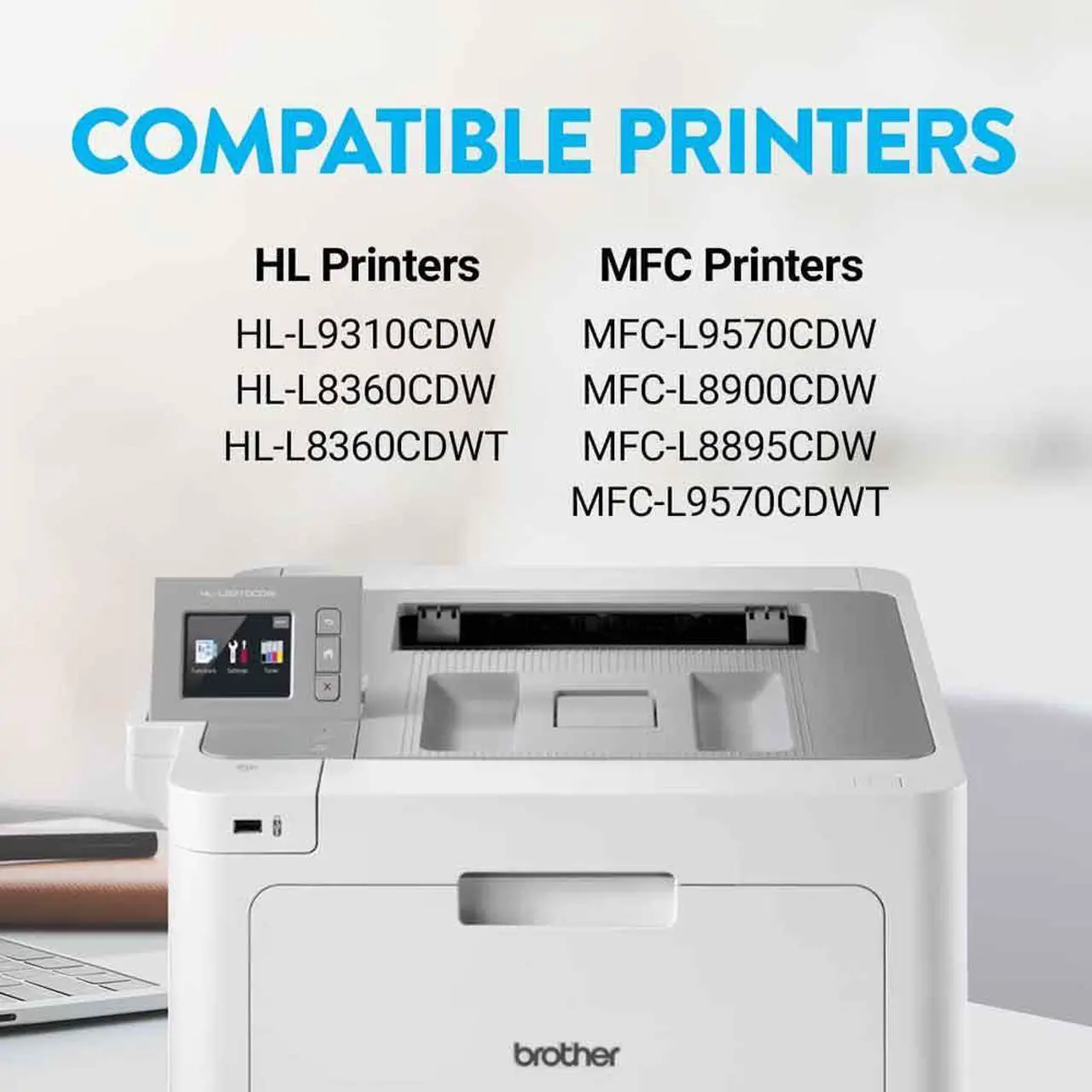 Alt view image 7 of 11 - LD Products Compatible Toner Cartridge Replacements for Brother TN-436 TN436 TN433 TN431 Super High Yield (1 Black, 1 Cyan, 1 Magenta, 1 Yellow, 4-Pack) HL-L8360CDW, HL-L8360CDWT, HL-L9310CDW
