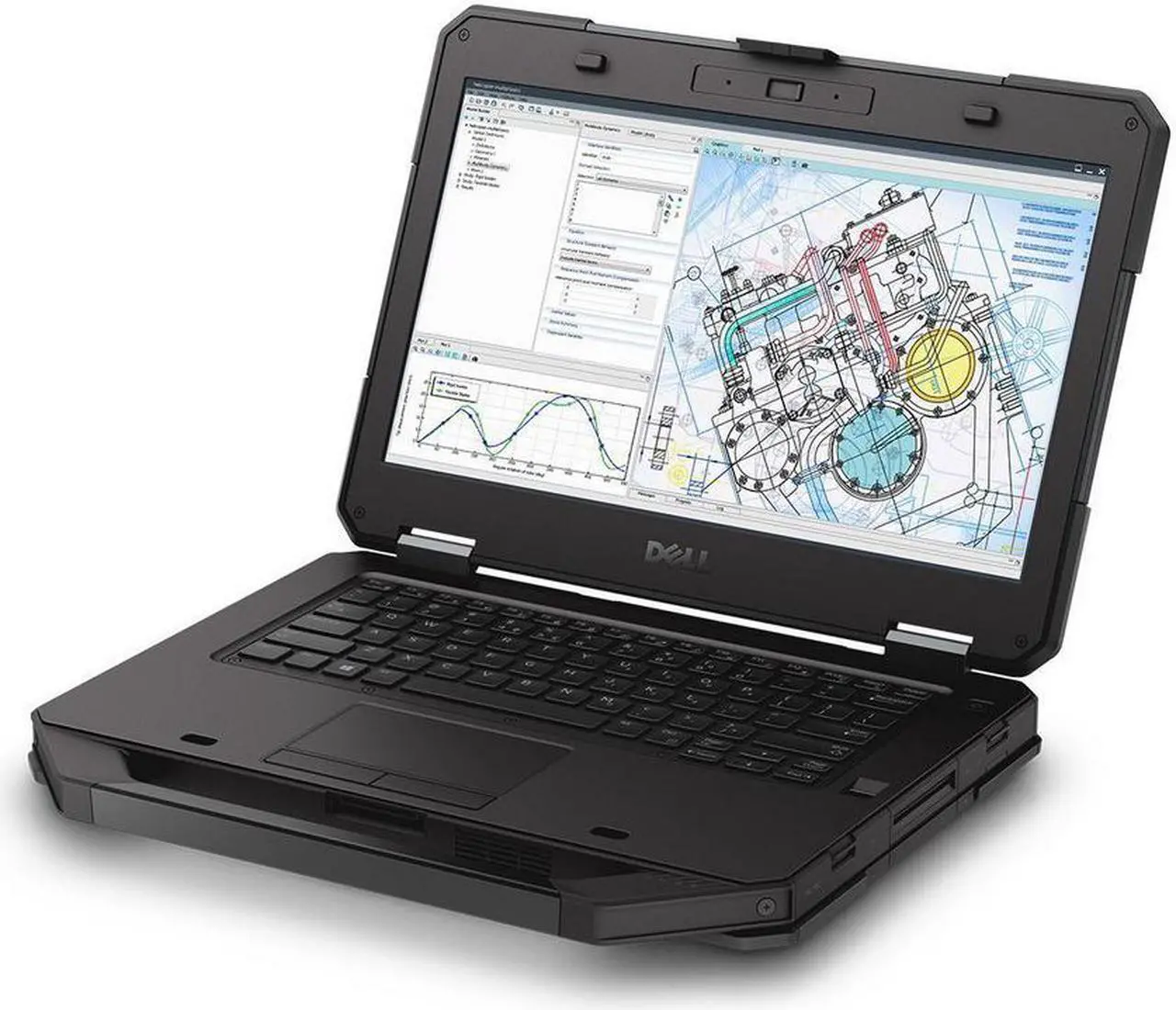 Alt view image 2 of 5 - Dell Latitude Rugged Extreme 14 5414 14" Notebook Intel Core i7 6600U (6th Gen) 16GB DDR4 256GB SSD Windows 10 Pro
