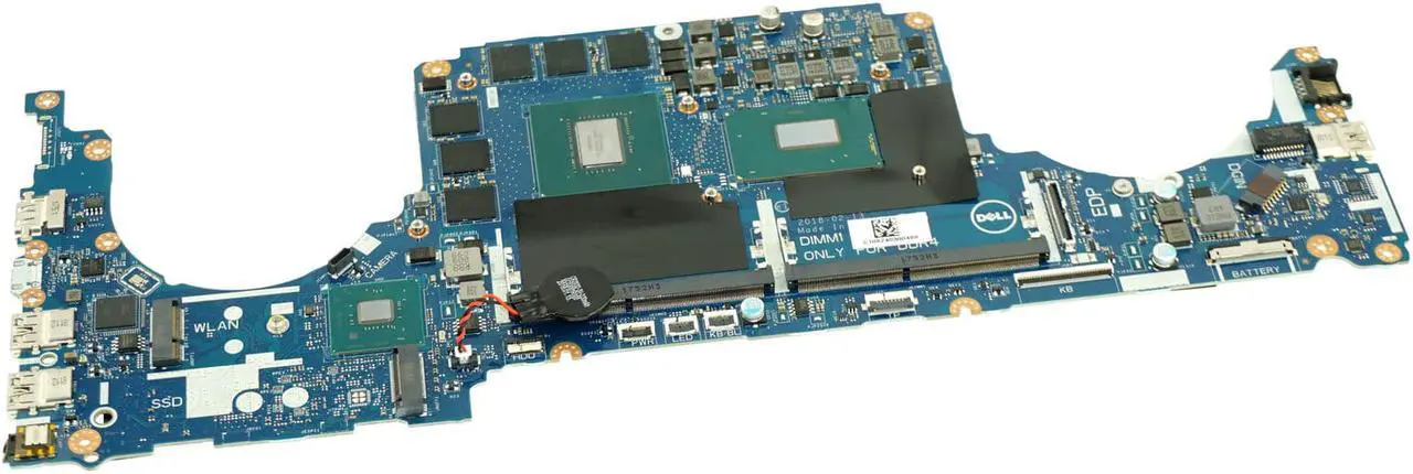 Main image of GENUINE DELL MOTHERBOARD TM9WY 0TM9WY  INTEL I7-8750H G7 15 7588 P72F
