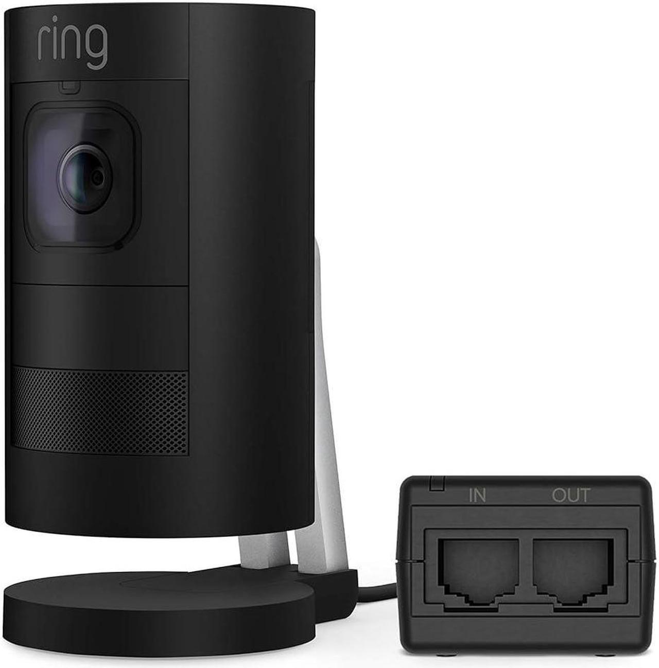 Alt view image 2 of 5 - Ring Stick Up Cam Elite, Power over Ethernet HD Security Camera with Two-Way Talk, Night Vision, Works with Alexa - Black