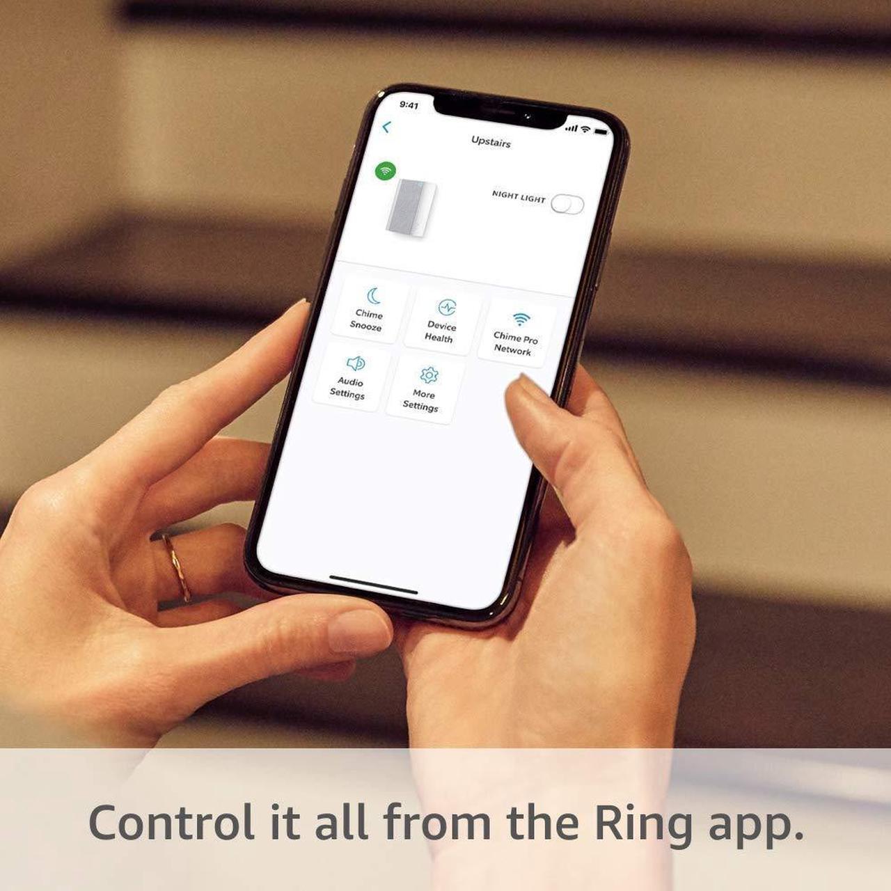 Alt view image 8 of 9 - Ring Chime Pro (2nd Generation) Wi-Fi Extender Compatible with all Ring devices - White