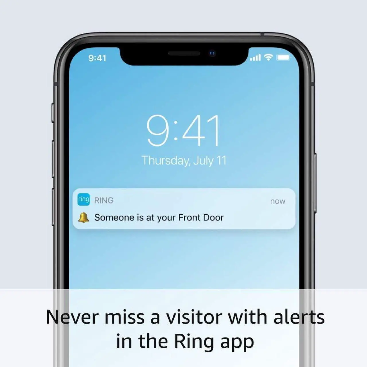 Alt view image 5 of 7 - Ring Wired Doorbell Plus (Video Doorbell Pro)  Upgraded, with added security features and a sleek design (existing doorbell wiring required)
