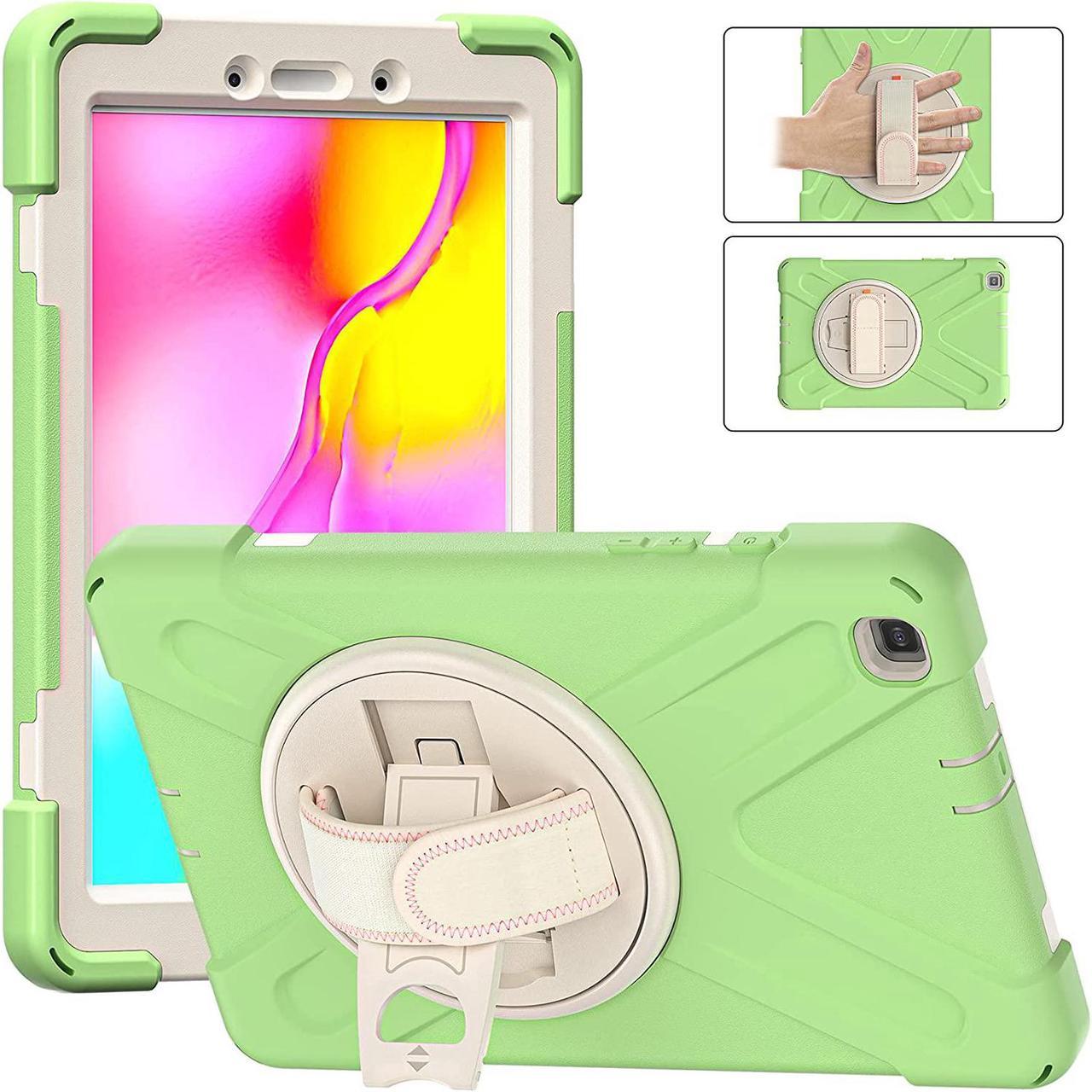 Galaxy Tab A 8.0 T290 Case, Shockproof Heavy Duty Impact Drop Protection Case Cover for Samsung Galaxy Tab A T290/T295/T297 SM-T290 SM-T295 SM-T297 (Matcha Green)