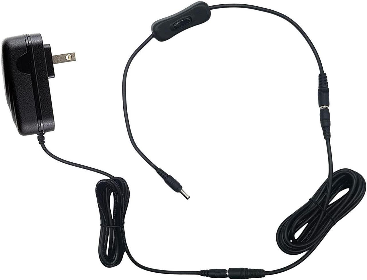 Alt view image 2 of 7 - MyVolts 9V Power Supply Adaptor Replacement for Crosley CR8005A-OR Turntable - US Plug - Premium