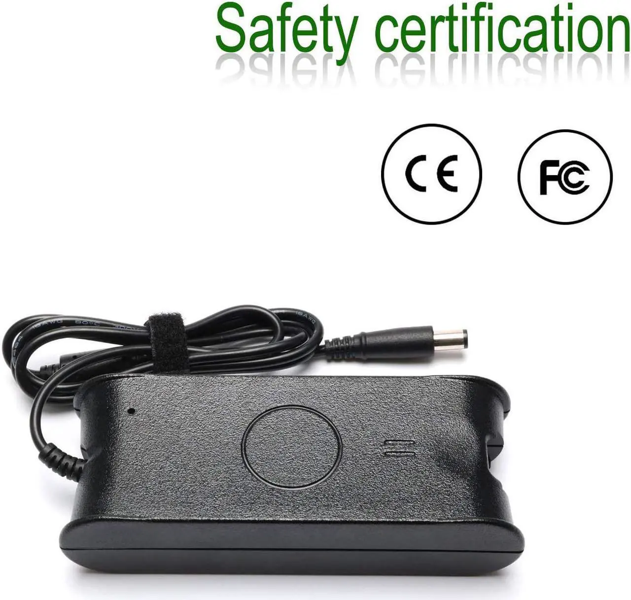 Alt view image 2 of 7 - 90W Ac Adapter Laptop Charger Replacement for Dell Inspiron N4010 N4110 17R N7010 N7110 N5010 N5011 N5030 N5040; P/N: PA-10 PA-3E PA10 with Size 7.4x5.0mm 19.5V 4.62A Power Supply Cord Plug