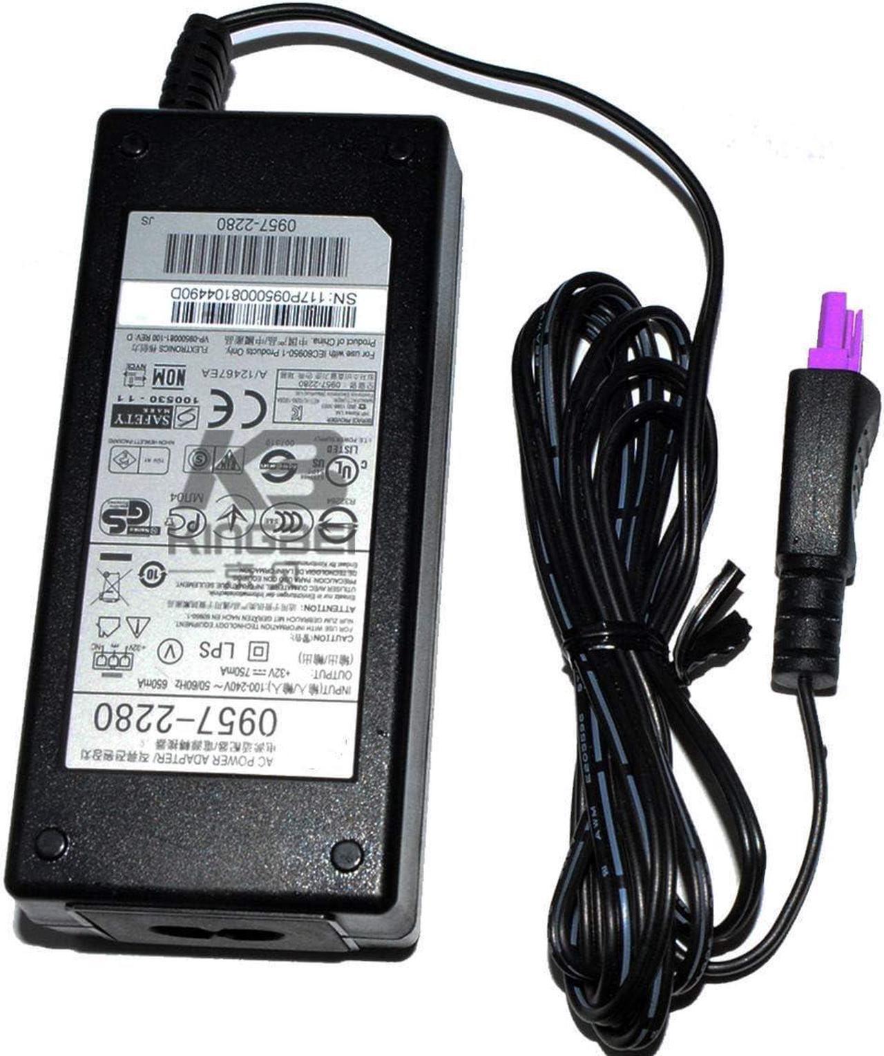 Alt view image 2 of 3 - AFKT Global 32V AC/DC Adapter for HP PhotoSmart D110A Photo Smart D 110A D 110 A D110 A 32VDC Universal Power Supply Adapter Cord Cable Charger Mains PSU
