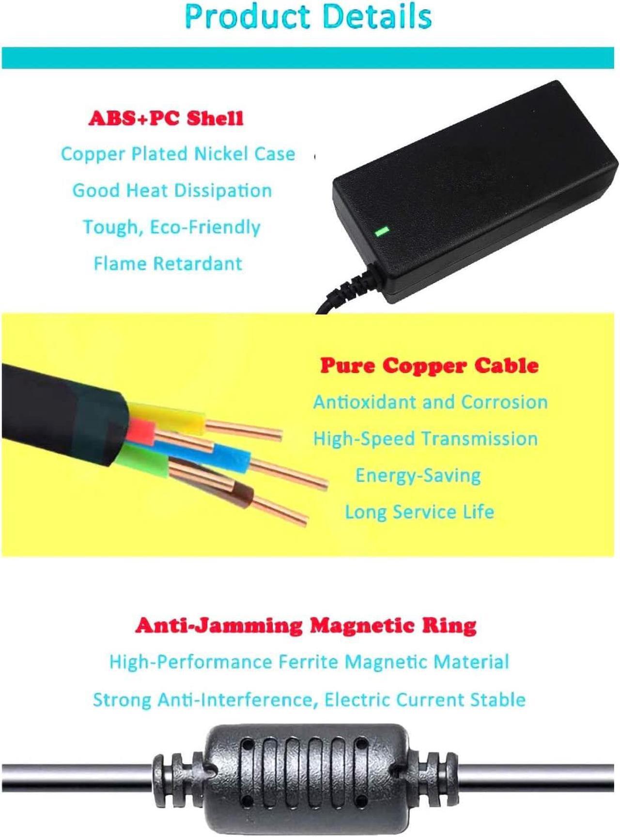 Alt view image 4 of 7 - 65W 45W AC Charger Adapter Charger for Dell OptiPlex 9020 3020 3050 3060 3070 3040 9010 7050 7060 7070 7040 Micro Desktop G6J41 0G6J41 MGJN9 43NY4 Power Supply Adapter Cord