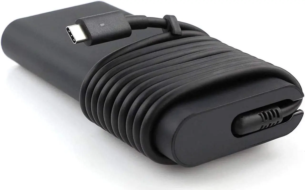 Alt view image 4 of 5 - 130W USB-C AC Charger Fit for Dell Precision 5530 2in1 5550 5750 Dell XPS 15 2in1 9575 9500 17 9700 0M0H25 M0H25 0K00F5 K00F5 DA130PM170 HA130PM170 Power Supply Adapter Cord