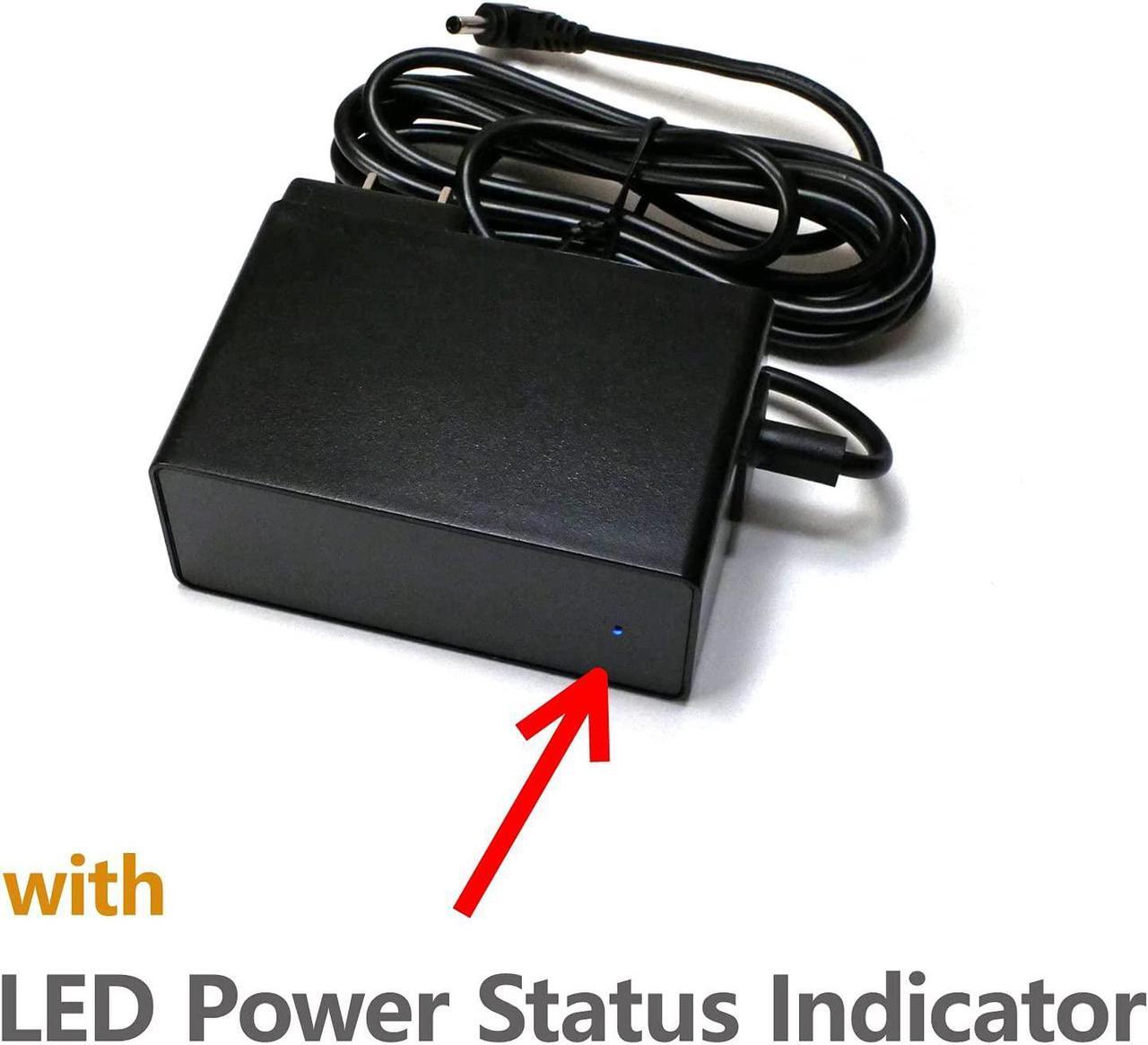 Alt view image 3 of 4 - EDO Tech Wall Charger for Onn. 100002435 10.1" 100005693 11.6'' 2in1 Windows Detachable Laptop Tablet (6.5 Ft Long Cable AC Power Adapter)