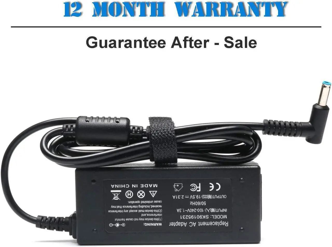 Alt view image 5 of 7 - 19.5V 2.31A 45W Ac Adapter/Laptop Charger/Power supply for HP 15-BS000 17-BS000: 15-bs168cl 15-bs010ds 15-bs013dx 15-bs060wm 15-bs192od 15-bs033cl 15-bs095ms 15-bs015dx 15-bs020wm 17-bs049dx