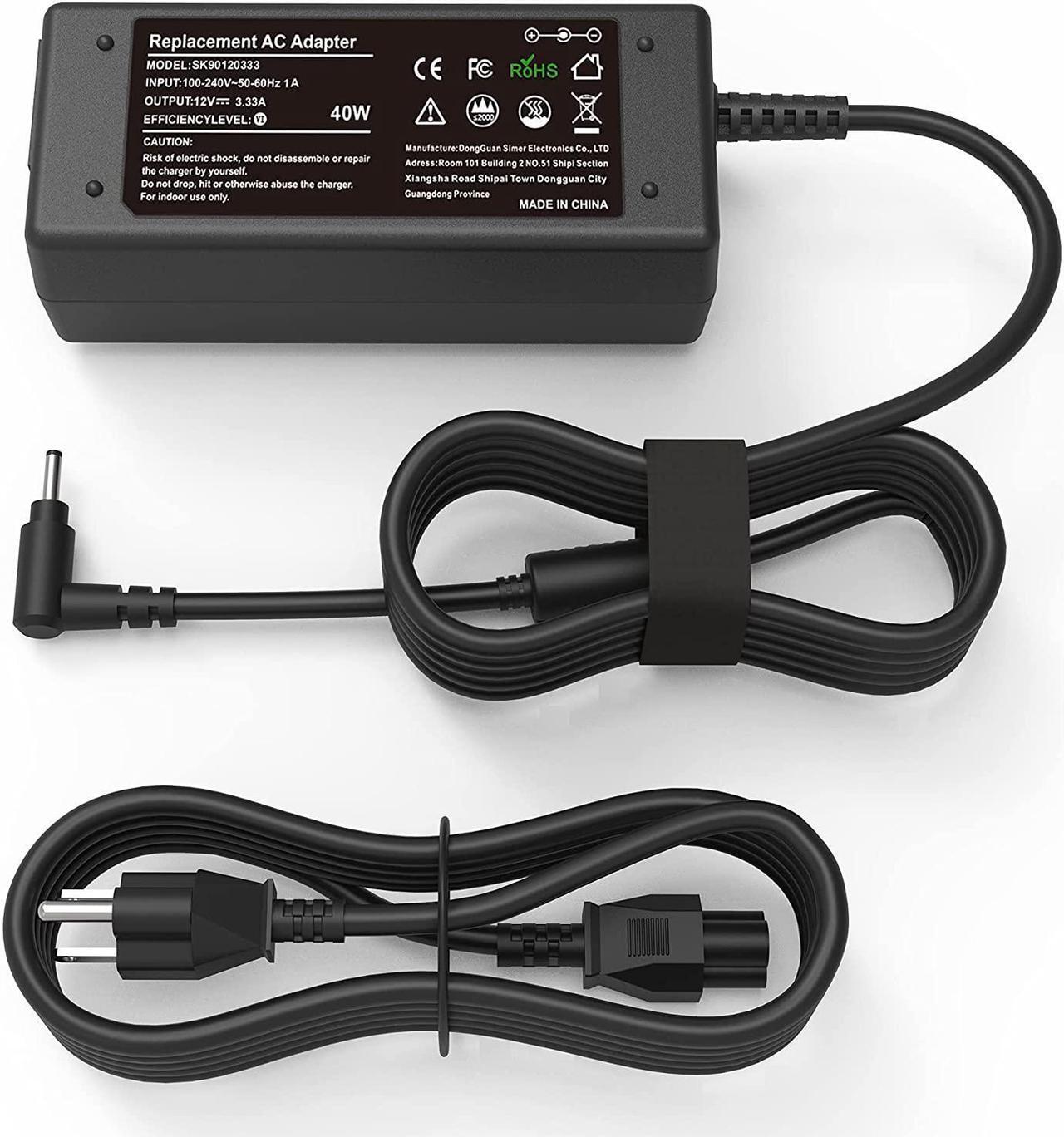 Main image of 40W AC Adapter Charger for Samsung 11.6-inch Chromebook 2 3 XE500C13 XE303C12 XE500C12 PA-1250-98 BA44-00322A 303C 500C 503C XE303C12-A01US XE500C13-K03US XE500C13-K02US Laptop Power Supply Cord