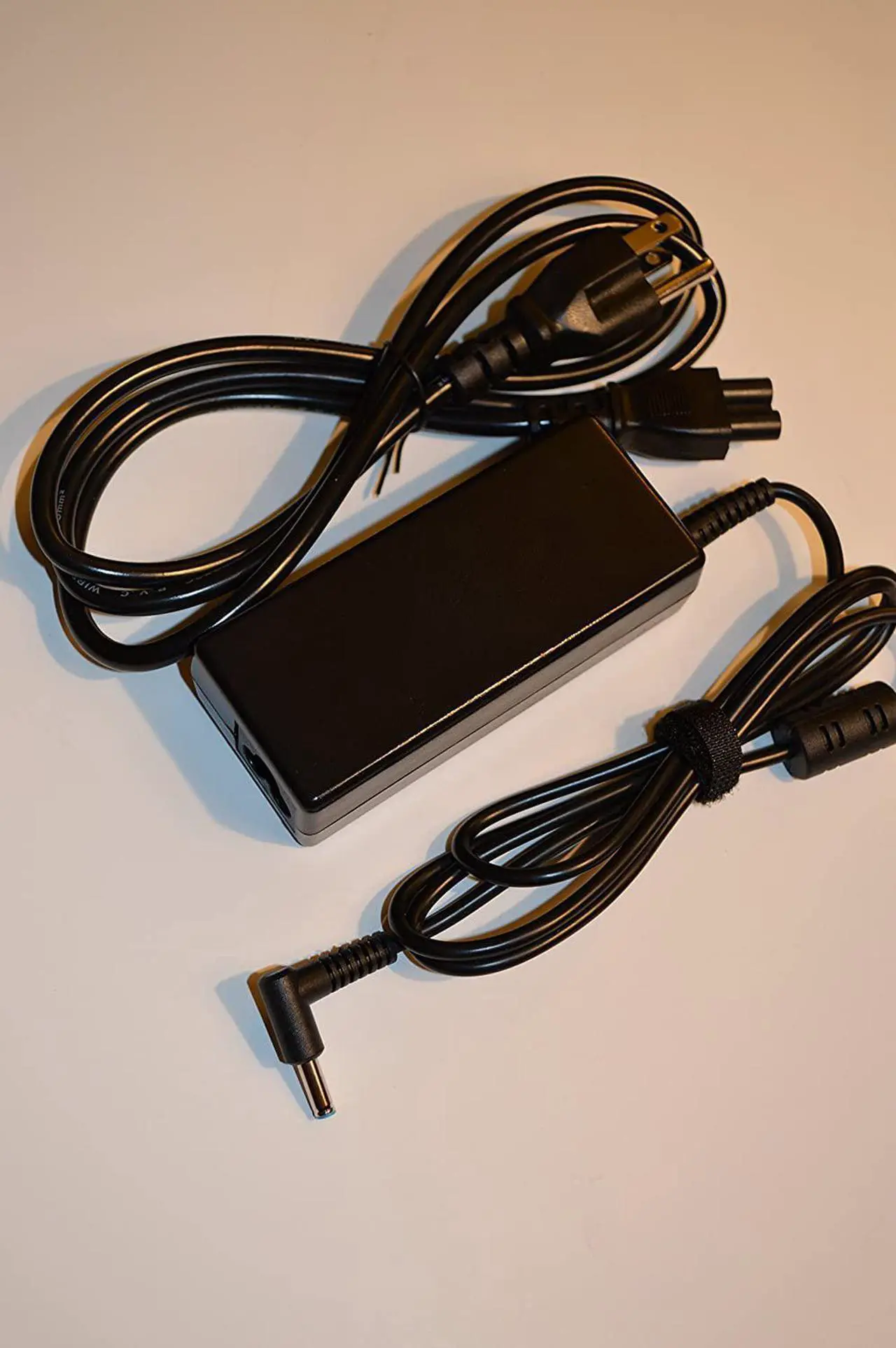 Alt view image 3 of 7 - AC Adapter Charger for HP Pavilion 15-n047cl 15-n061nr 15-n062nr 15-n067ca Laptop Notebook Ultrabook Battery Power Supply Cord Plug