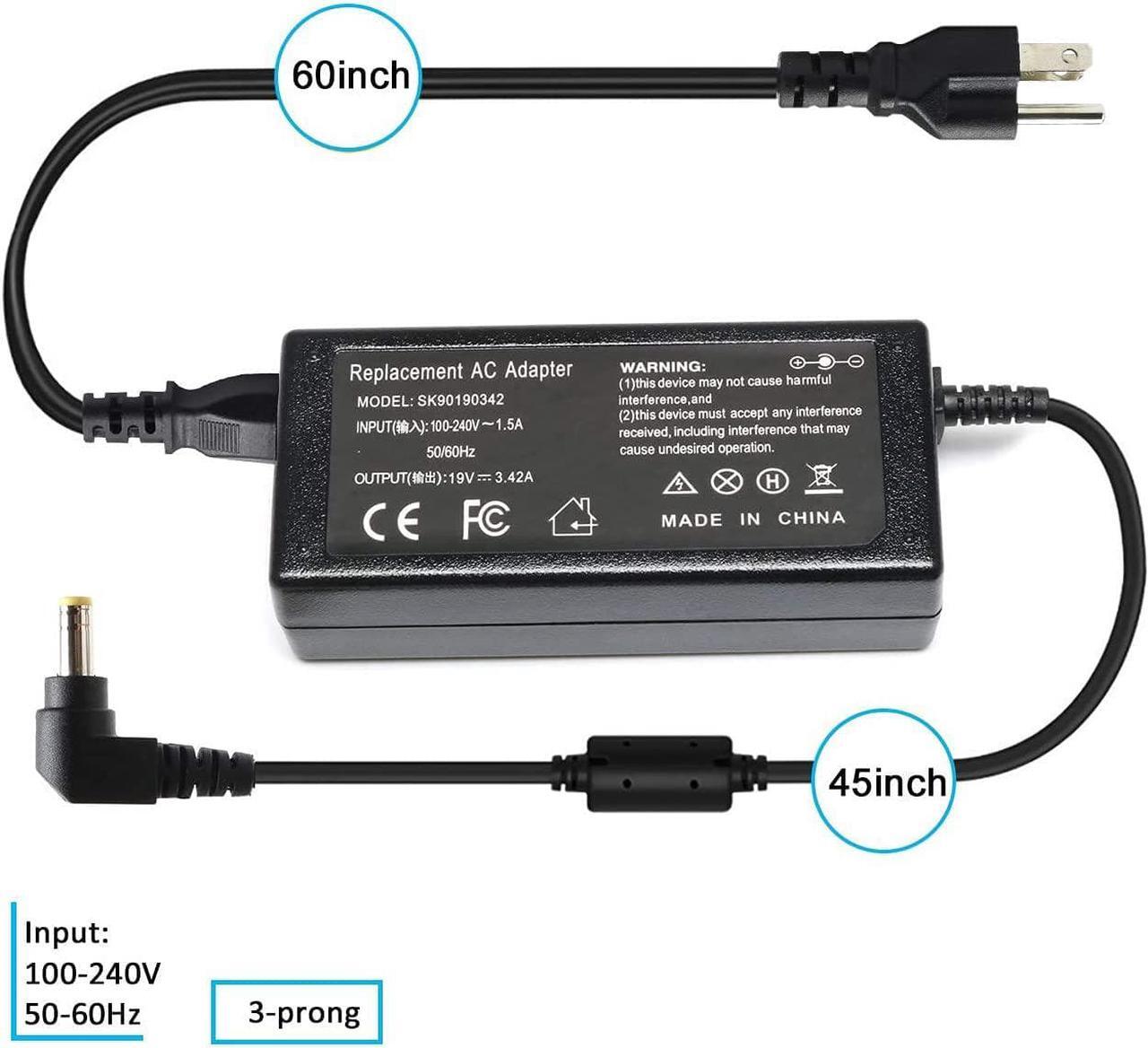 Alt view image 6 of 7 - New ADP-65JH BB Q501L X550C AC Adapter Laptop Charger Power Supply Cord 65W for Asus X502C X551C X751L TP500LA TP500L Q502L Q502LA Q551L Q552U Q400A F555L F555LA F555U F554L F551C F502C R556L R554L