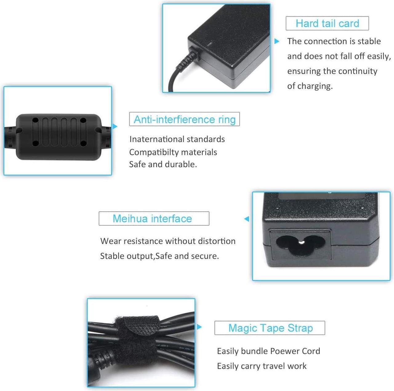 Alt view image 7 of 7 - New ADP-65JH BB Q501L X550C AC Adapter Laptop Charger Power Supply Cord 65W for Asus X502C X551C X751L TP500LA TP500L Q502L Q502LA Q551L Q552U Q400A F555L F555LA F555U F554L F551C F502C R556L R554L